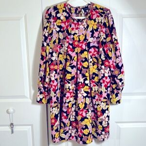 Floral long sleeve dress size XL by Who What Wear